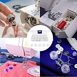 zoerbufan 20 Pcs Transparent Sewing Machine Bobbins with Storage Case view 5