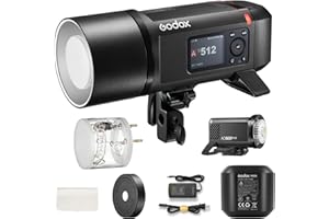 Godox AD600 Pro II AD600Pro II Outdoor Flash Strobe, Portable 600Ws 2.4G TTL 1/8000 HSS Monolight, 0.01-0.9s Recycle, 40W LED Modeling Lamp, GODOX AD600ProII AD600 Pro II with Battery & Bowens Mount