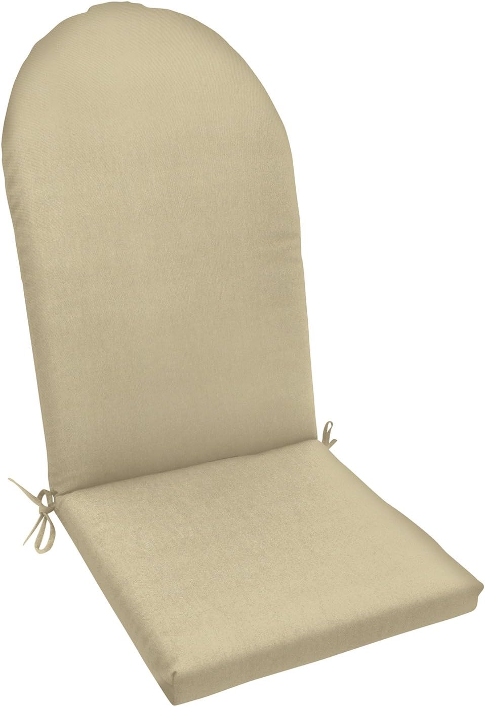 Amazon Custom Furnishings x Easy Way Products 19476U-E5422 Custom Knife Edge Adirondack Chair Cushion, 44" Length x 22" Width, Sunbrella Canvas Antique Beige