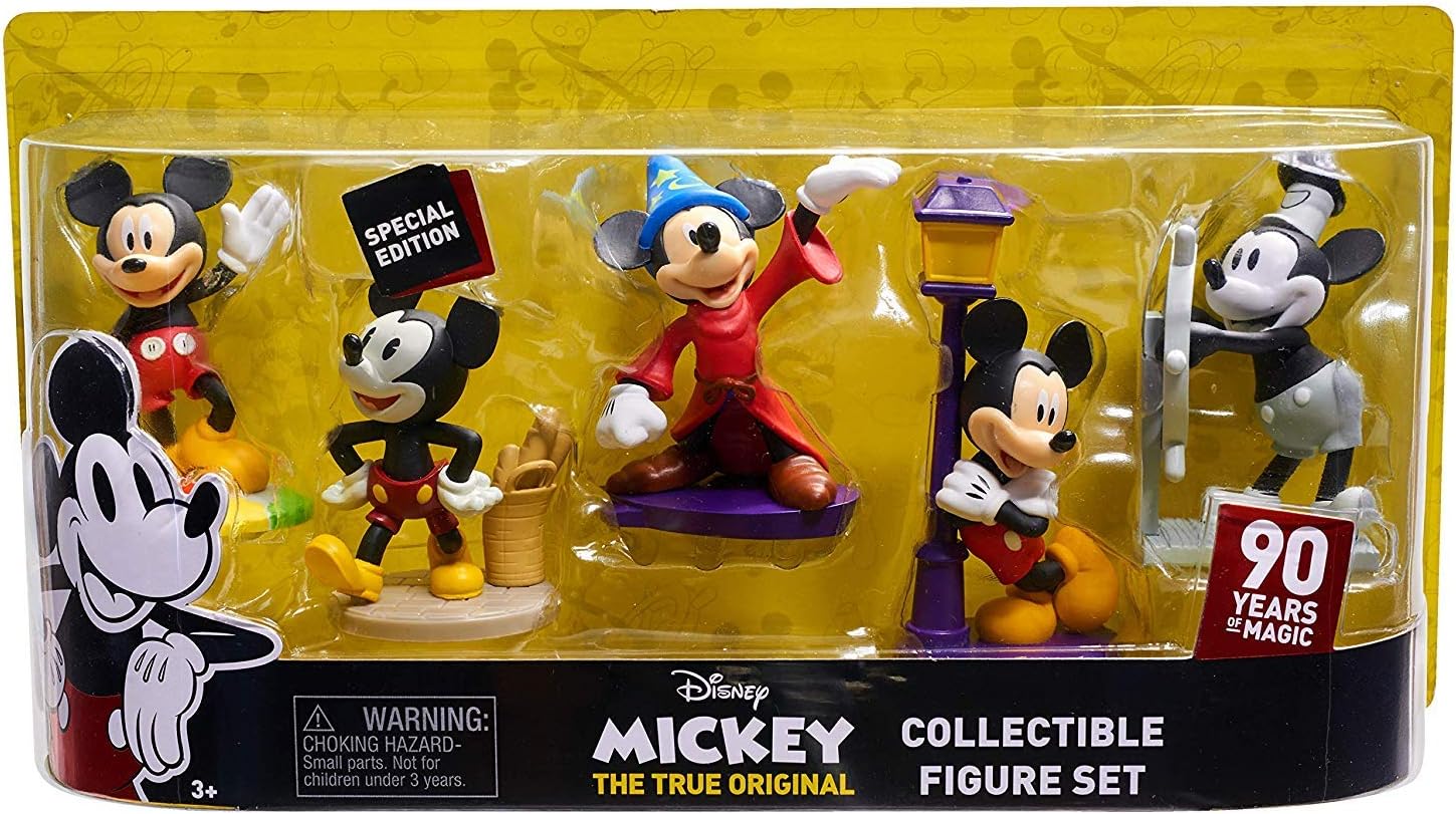 mickey 90th anniversary figure set