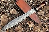 Wilson Roy Custom Hand Made Damascus Steel Dolch