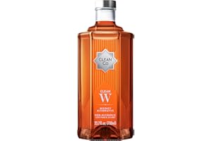 CleanCo Clean W - Non-Alcoholic, Low Calorie | No Sugar, No Sweeteners | Whiskey Alternative | Vegan, Gluten-free, 70cl