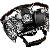 punkman2000 SteamPunk Chain Spike Vintage Cosplay Masuqes Gas Mask Respirator M2