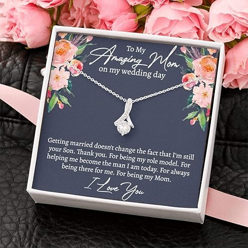 mother to son gift on wedding day