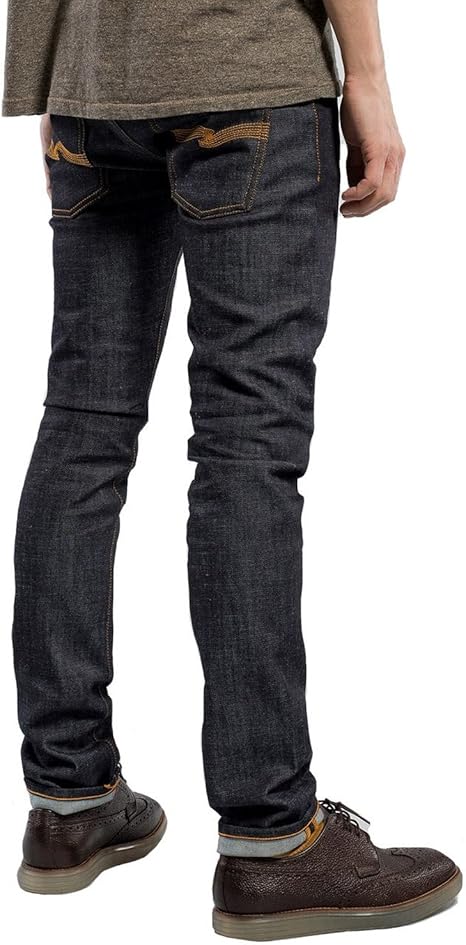 Amazon ヌーディージーンズ Nudie Jeans シンフィン Thin Finn メンズ スキニー デニム Dry Twill 1004 サイズ W31l30 ジーンズ 通販