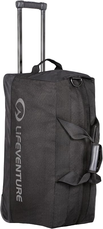 Bolsa de viaje Expedition Duffle de Lifeventure con ruedas resistentes | 100 litros de capacidad con asa telescópica y base rígida — foto 8 de 8