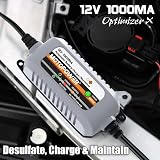 MOTOPOWER MP00205B 12V 1000mA Battery Charger Maintainer UK Plug view 2
