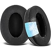 SOULWIT Cooling Gel Earpads Cushions for Audio-Technica ATH M50X/M40X, HyperX Cloud/Alpha, SteelSeries Arctis, Ear Pads for S