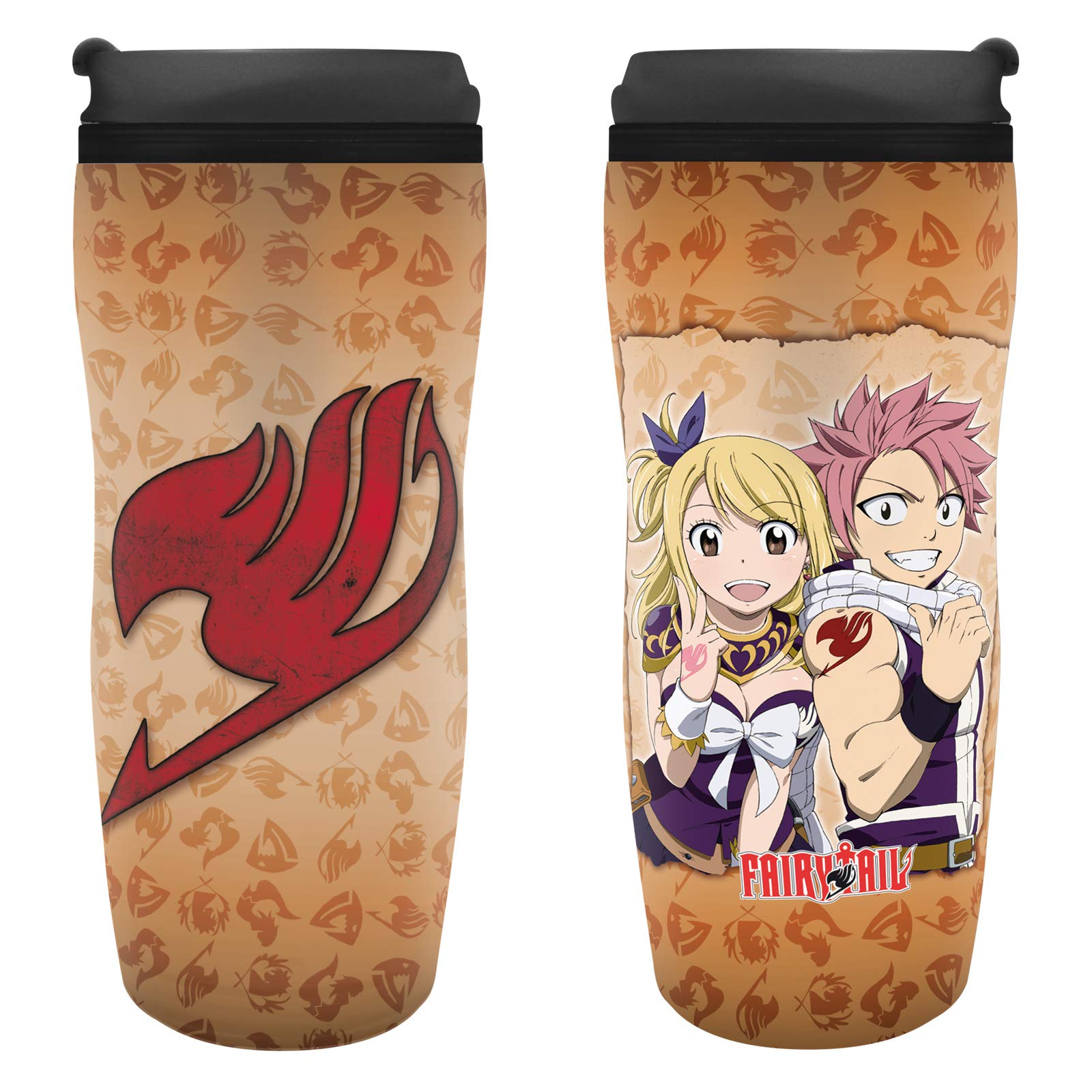 ABYstyle FAIRY TAIL - Lucy & Natsu - Mug de Voyage 355ml