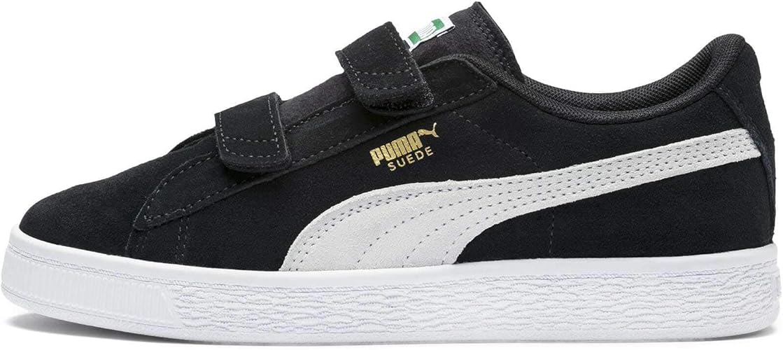Amazon プーマ キッズ スニーカー スウェード 2ストラップ Ps 01ブラック 17 0 Puma プーマ シューズ バッグ