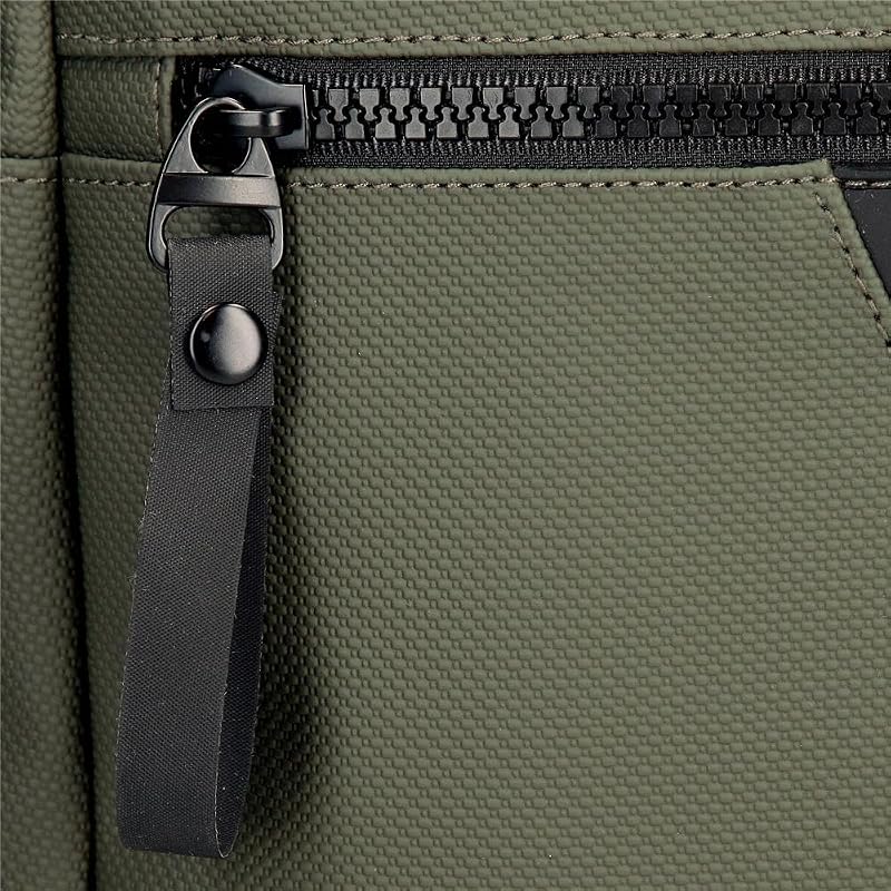 Dorking Adaptable Laptop Mochila de 15,6 polegadas verde 28x40x16 cms de poliéster com detalhes em couro sintético 17,92L da Joumma Bags — foto 7 de 8