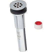 Bouchon De Vidange Universel Sans Trop-plein, Bouchon De Vidange Noir Pour Evier 85559612