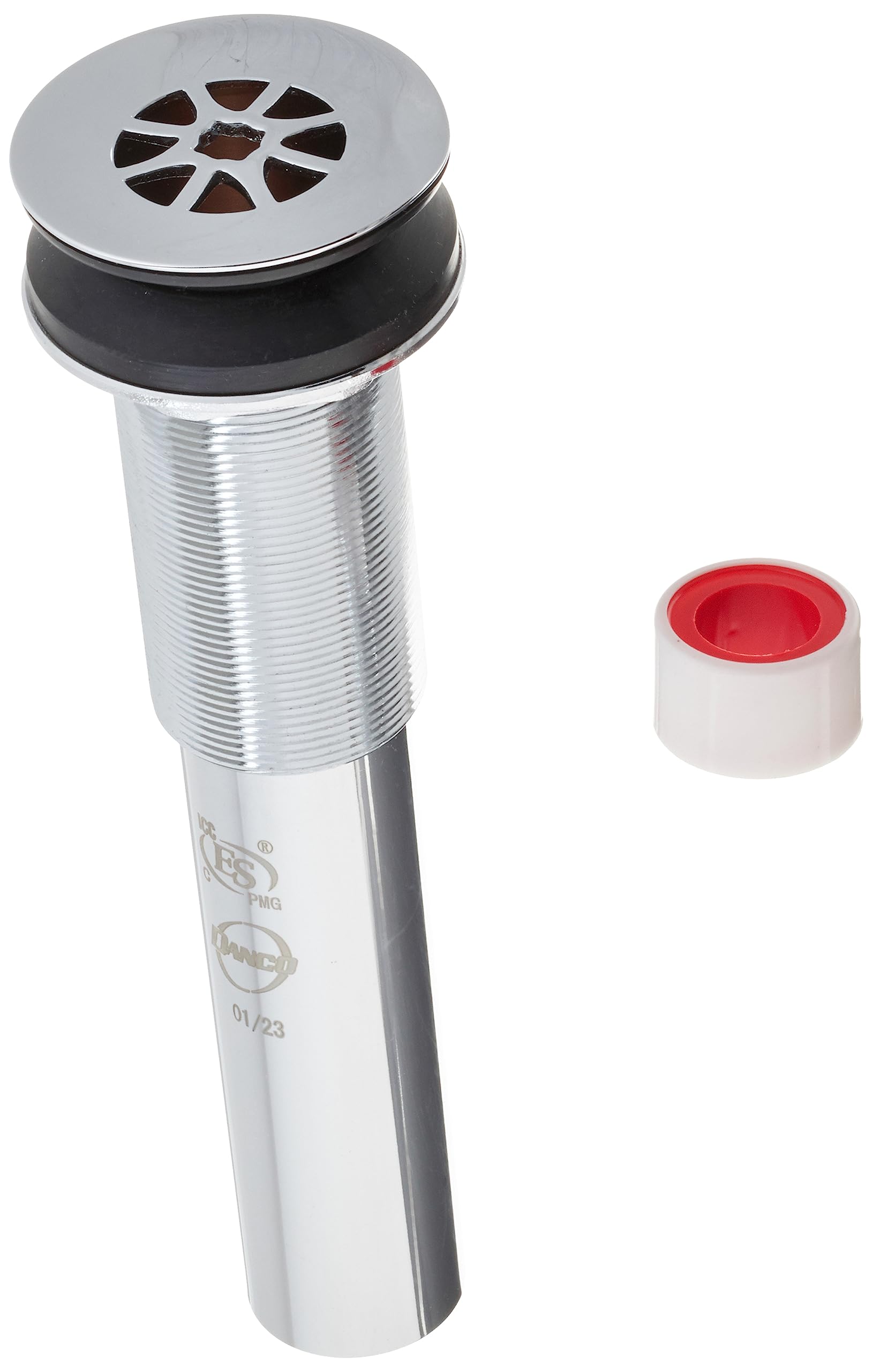 Photo 1 of Danco Bathroom Sink Grid Drain without Overflow, Chrome,