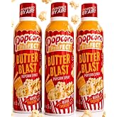 Popcorn Perfect Butter Spray for Microwave, Natural Flavor, 5 Oz (3-pack) | Zero Calories, Popcorn Butter Taste, Movie Theater Quality, Easy-to-Use Popcorn Topping Spray, Gluten-Free and Dairy-Free