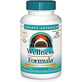 Source Naturals Wellness Formula, Advanced Immune Support*, Bio-Aligned Vitamins & Herbal Defense - Immune System Support Sup
