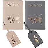 Mr and mrs passport covers and luggage tags gift,Slim Waterproof Passport Case,couple passport holderort Wallets Travel Holder Set,Honeymoon Gift,Couple Travel Luggage Tags,Wedding Bridal