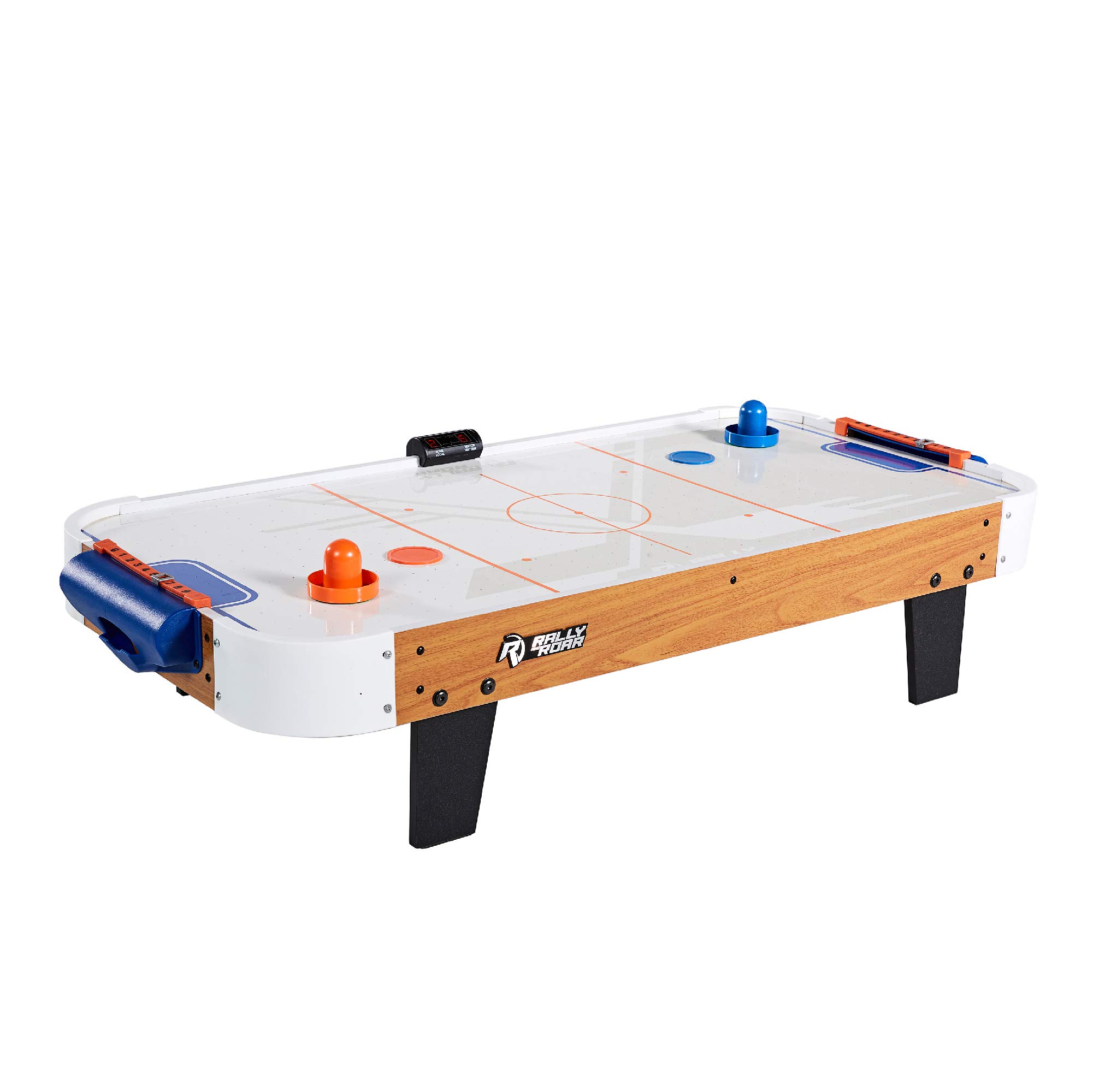 Tabletop Air Hockey Table Travel Size Lightweight Plug In