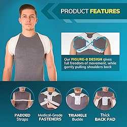 BraceAbility Clavicle Support Brace - Figure 8