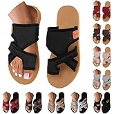 Mesh Sandals for Women Comfort Orthopedic Bunion Flip Flops Wide Width Hollow Flip Flops Summer Beach Shoes