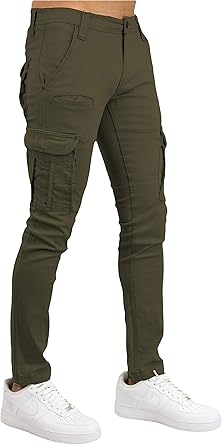 pj mark skinny fit cargo pants