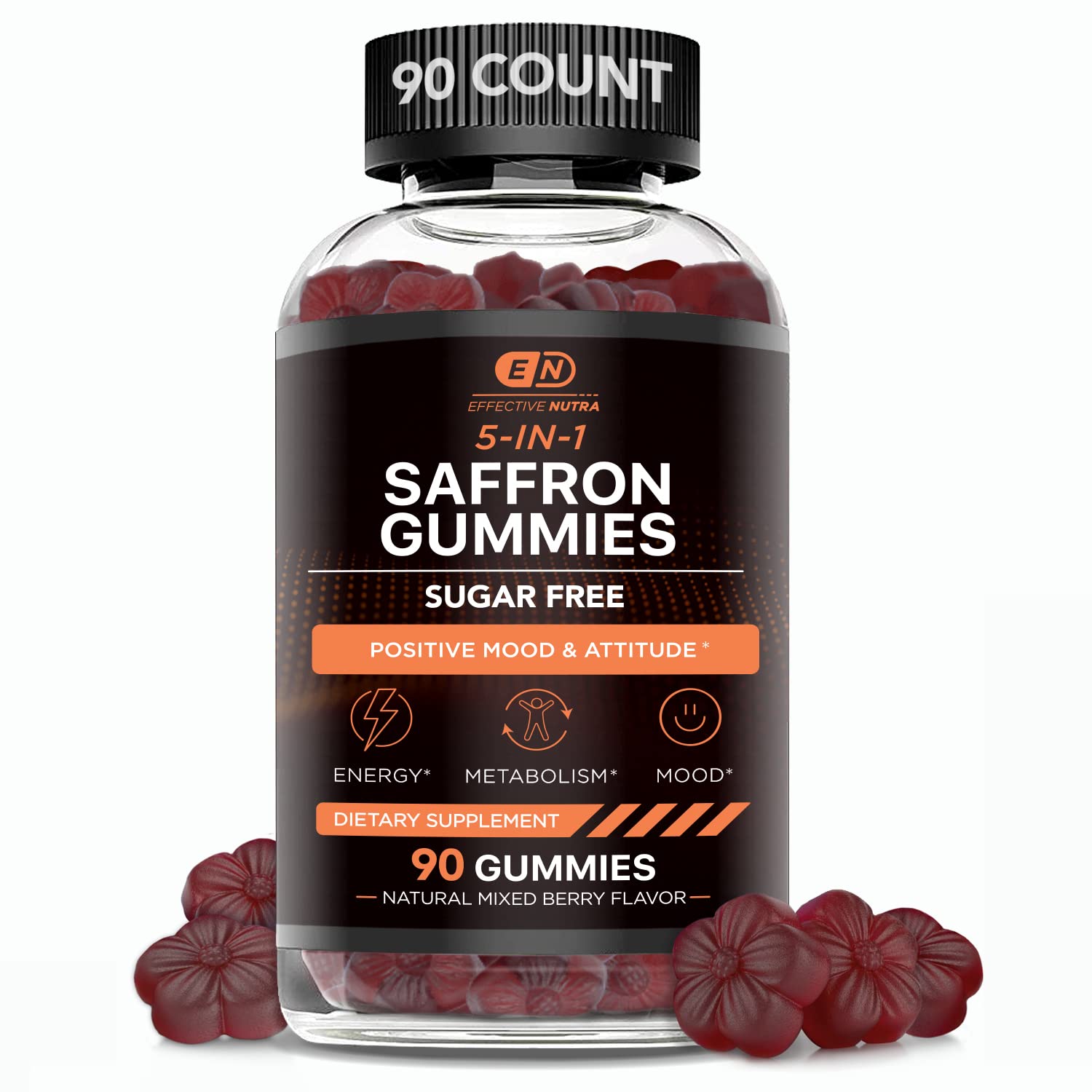 Saffron Gummies Sugar Free