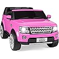 Best Choice Products 12V 3.7 MPH 2-Seater Licensed Land Rover Ride On Car Toy w/Parent Remote Control, MP3 Player - Pink