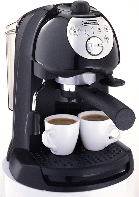 De /'Longhi EC155 15 bar pression Home Espresso Cappuccino Maker Noir et Argent