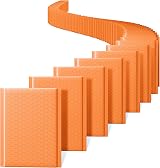 Switory 6x10 Padded Envelopes 25 Pack Self-Seal Bubble Mailers Orange
