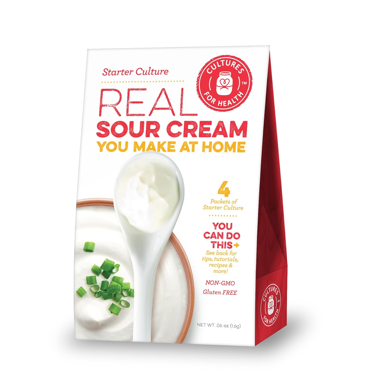 Sour Cream Starter Culture Cultures for Health Homemade, thick, tangy, healthy