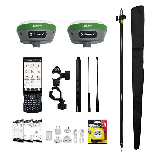 SMA26 Plus RTK Surveying Equipment Rover Base with Survey Software, PPK ...