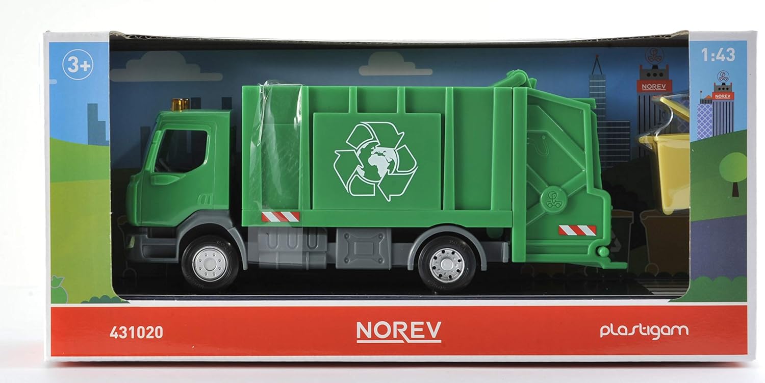 Camion Benne Renault Truck D 1 43 Plastigam Voiture Miniature De Collection Norev Orange Vehicules A Moteur Jeux Et Jouets