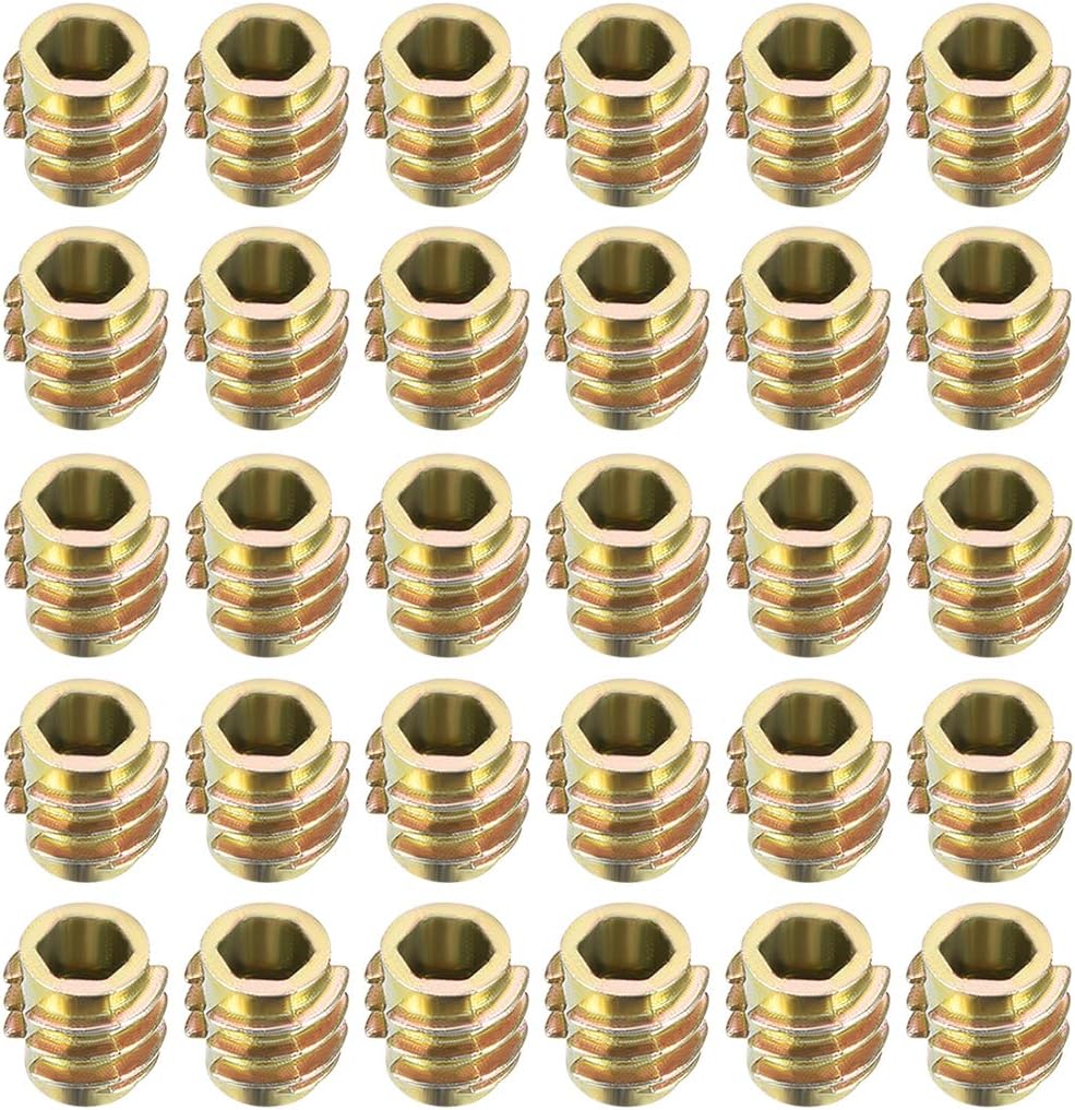 3 8 thread. Threaded insert low length.