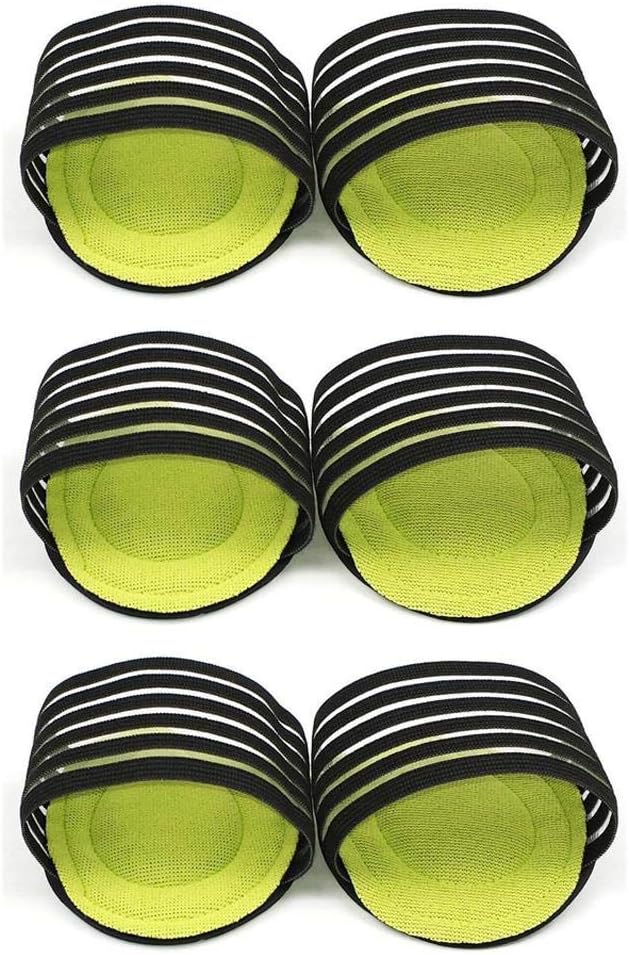 3 Pairs Compression Arch Support Sleeve for Plantar Fasciitis Socks Bufccy Arch Support Brace for Foot Relief Cushions, Fallen Arches, Achy Feet Problems for Men and Women: Health & Personal Care