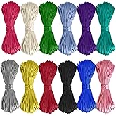 Ewparts 2mm Satin Nylon Cord for Jewelry Making Mexican Bracelets String Nylon Cord for Bracelet 12 Colors 252 Yards for Lanyard,Beading,Macrame,Craft Cord,Chinese Knotting Friendship Bracelet Cording