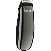 Wahl Professional Animal Super Pocket Pro Trimmer Kit, Black Chrome | Chrome Body, Ergonomic Design for Complete Control, Ideal for Face, Ears and Paw Touch-Ups, Small for Concealed Trimming