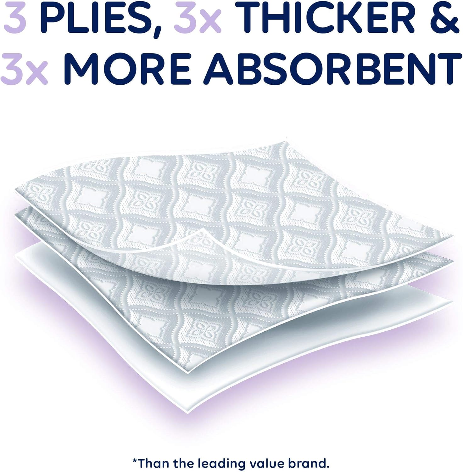 Quilted Northern Ultra Plush Toilet Paper, 24 Supreme Rolls, 24 = 99 Regular Rolls, 3 Ply Bath Tissue, 3 Packs of 8 Rolls: Health & Personal Care