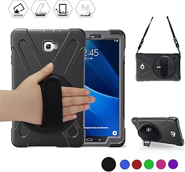 Amazon Com Braecn Galaxy Tab A 10 1 Case Three Layer Heavy