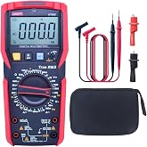 UNI-T UT89X Digital Multimeter Tester, TRMS 6000 Counts AC DC 1000V Multimetro Volt Ohm Meter Automotive Electrical Capacitance Multimeter, Measures Current Temperature NCV Resistance