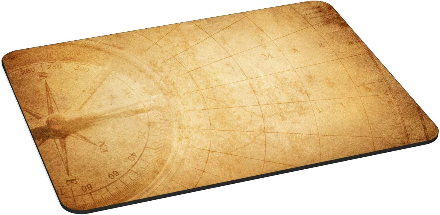 PEDEA Design Compass Mouse Mat Large, 35 x 26 cm