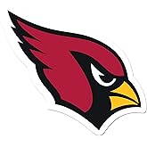 NFL Siskiyou Sports Fan Shop Arizona Cardinals Auto Decal 8 inch sheet Team Color