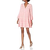 Mud Pie Womens Mud Pie Women's Yarn-dye Tiered Dress