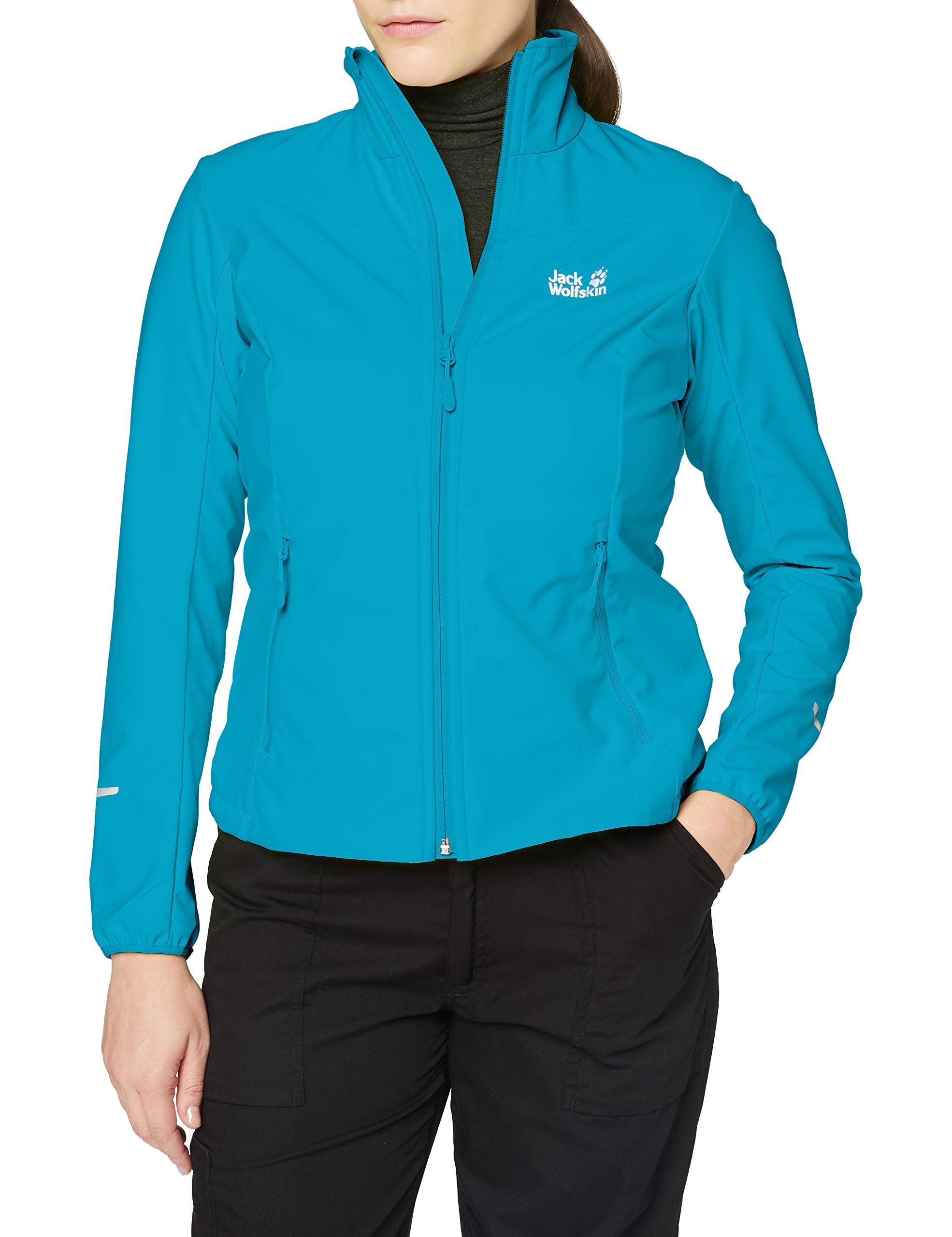 Jack Wolfskin Delta Tour Jacket Women's Jacket - Dunkles Cyan, X-Small