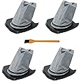 OxoxO 4Pack F77 Vacuum Filter Replacement Compatible with Dirt Devil Vibe 3 in 1 Bagless Vacuum Stick Vac with Handheld SD200