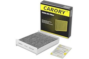 CARORY Cabin Air Filter w/Activated Carbon for Ford F-150 2015–2025, Expedition 2018–2024, F-150 Lightning 2022–2024, Super Duty F-250/F-350/F-450/F-550,Lincoln Navigator 2018–2024, and More
