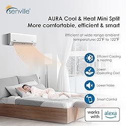 Senville AURA Series Mini Split Air Conditioner