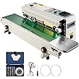 VEVOR Continuous Bag Band Sealing Machine FR900K Band Sealer Machine with Digital Temperature Control Horizontal Bag Sealer f