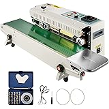 VEVOR Continuous Bag Band Sealing Machine FR900K Band Sealer Machine with Digital Temperature Control Horizontal Bag Sealer f