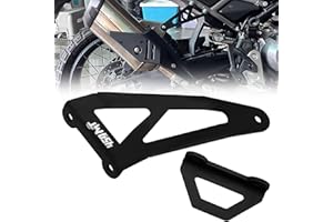 XIDAODIT for CFMOTO 450MT MT450 Ibex 450 2024-2025 Motorcycle Rear Pedal Exhaust Bracket Clamps Blanking Plates