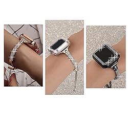 Secbolt Bling Band and Case Compatible with Apple