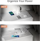 Sameriver 12-in-1 Tower Extension Lead 8 AC Outlets 4 USB 2m Surge Protection view 4